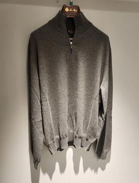 男款半拉链针织衫毛衣hu015