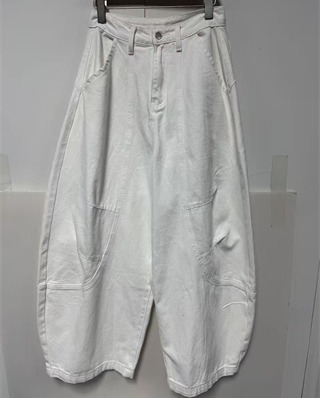 PNC宽松设计弯刀牛仔裤60107 夏季 068861800813