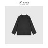 PanYiXiu/潘依绣【黑色曝光】羊毛+真丝设计感无领西装外套 W-61883 商品缩略图2