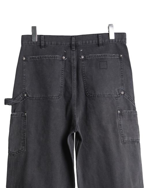 中性款做旧双膝工装裤长裤hu016 商品图2