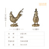 铜师傅《多宝母鸡》《多宝公鸡》生肖鸡铜摆件 新居乔迁开业礼物 商品缩略图4