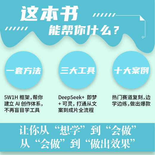 AI短视频制作：DeepSeek+即梦AI+可灵AI视频生成从入门到精通 商品图5