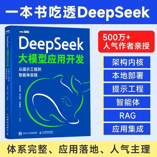 DeepSeek大模型应用开发:从提示工程到智能体实践 商品图0