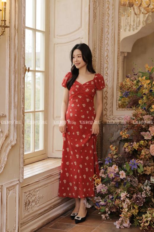 【门店同款】ENJOY夏季奶油野莓长裙 171146590 商品图2