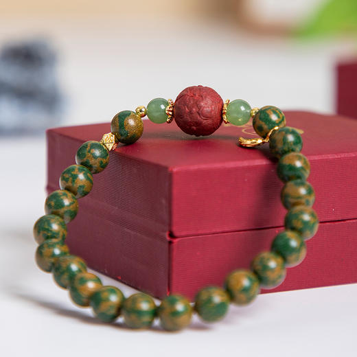 热卖！艾香舒络 合香珠手串！宫造 金缕含翠合香珠手串 “”随身艾灸师” 春夏适宜 商品图12