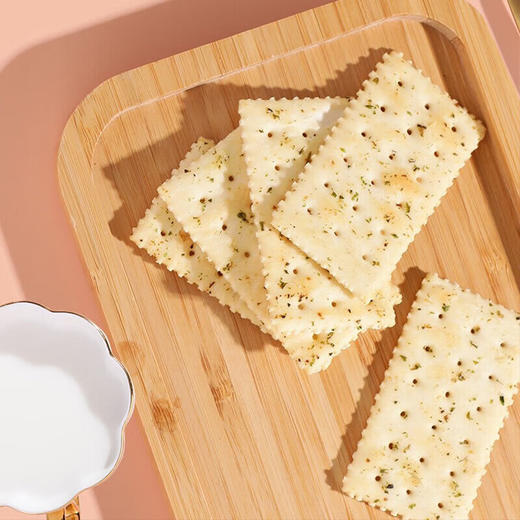 【好吃不腻 满口留香】edo Pack海苔/五谷梳打饼100g*3袋 商品图3