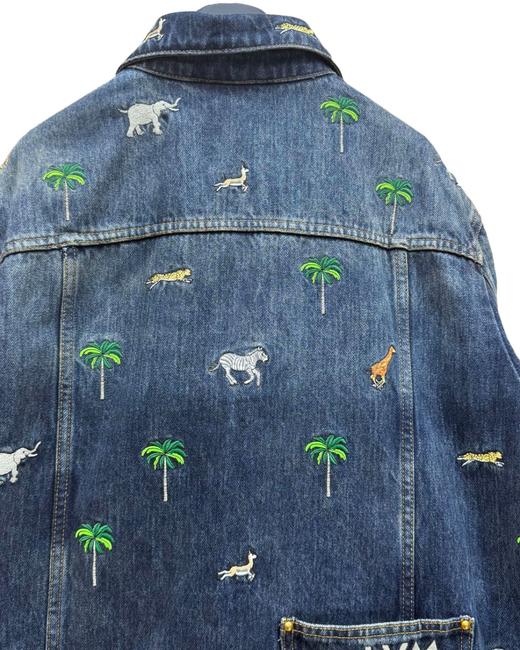 男款刺绣牛仔外套la 商品图2