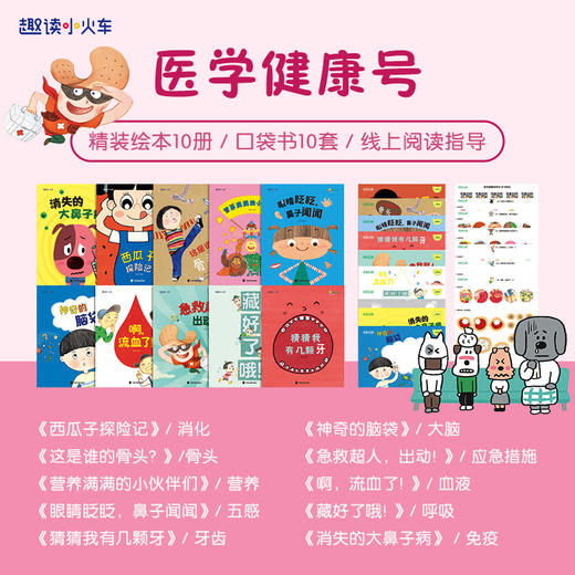 《科学小火车》全40册  3-6岁  动物、自然、健康、科技 4大板块 内容丰富且全面  2017-2025年连续九年获得BBKI奖 商品图3