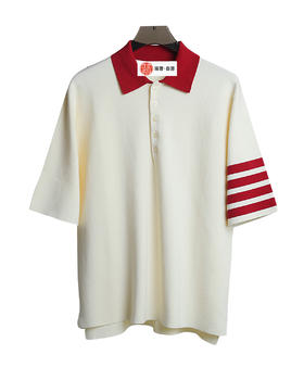 男款针织短袖POLO衫ba022