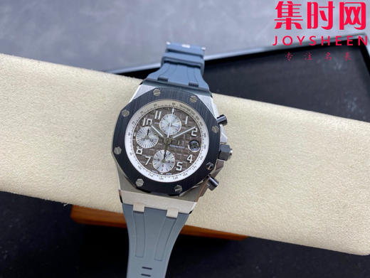 LS爱彼皇家橡树离岸型26470计时系列"大象灰" 全新升级版 陶瓷圈口 男士腕表 商品图3