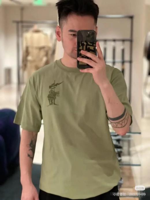 男款logo印花短袖T恤lv007 商品图3