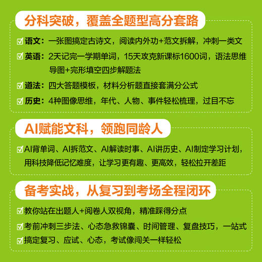 文科学习力:中学生文科高效学习法 商品图2