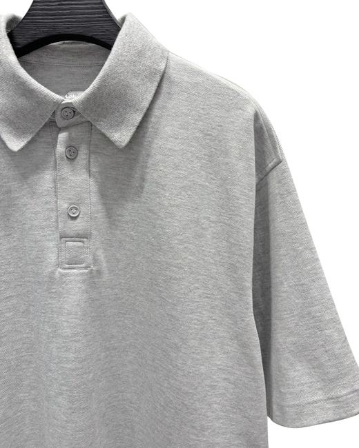 男款over size珠地棉刺绣短袖polo衫hu005 商品图2