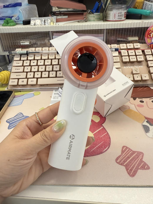 【夏日必备 风扇系列】外出手持水风扇 家庭触摸停立式智能风扇 过滤桌面风扇 商品图0