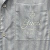 男款印花条纹短袖衬衫 可配套装la012 商品缩略图2