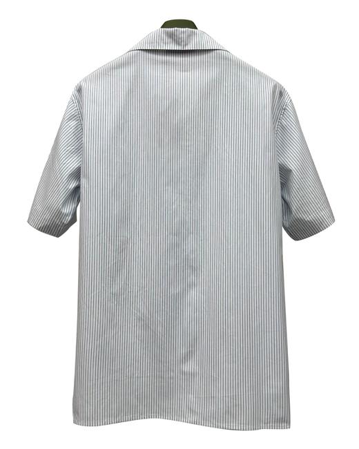 男款印花条纹短袖衬衫 可配套装la012 商品图1