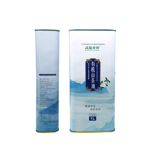 武陵珍野有机山茶油1Lx2 商品图2