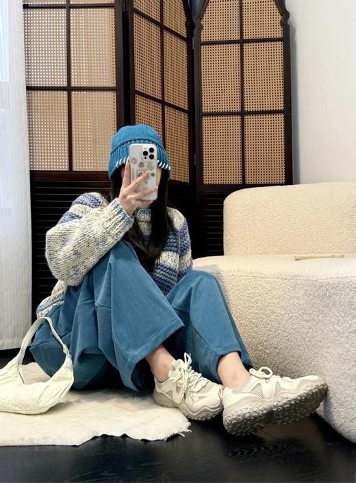 纪华菲超轻透气丑萌大头系带登山鞋  26Y04105- 商品图13