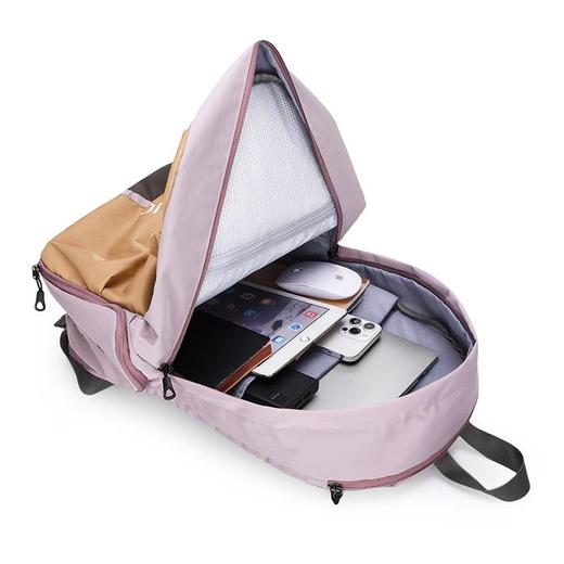 新款时尚休闲韩版网球羽毛球双肩包轻便旅行挂鞋仓大容量多功能包 商品图3