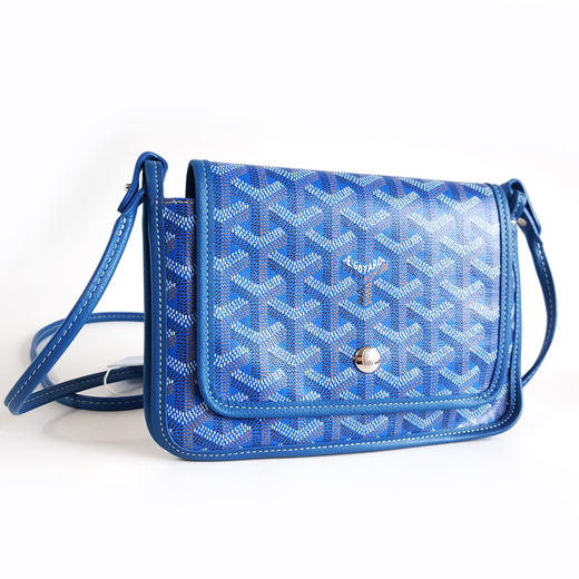 【95新】GOYARD戈雅蓝色老花Plumet信封包单肩包女士120426TJ01 商品图1