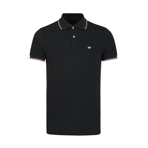 【超惠秒】Emporio Armani 阿玛尼 男士弹棉飞鹰logo短袖 Polo T恤 11905 商品图6