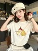 韩系星星梨立体蝴蝶结印花T恤 商品缩略图8