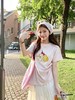 韩系星星梨立体蝴蝶结印花T恤 商品缩略图2