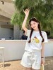 韩系星星梨立体蝴蝶结印花T恤 商品缩略图5