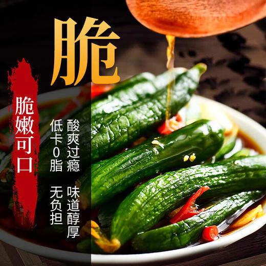 B1F 【冷藏】李窖主酸甜小黄瓜  规格：300g（取货时间：即买即取 ） 商品图2
