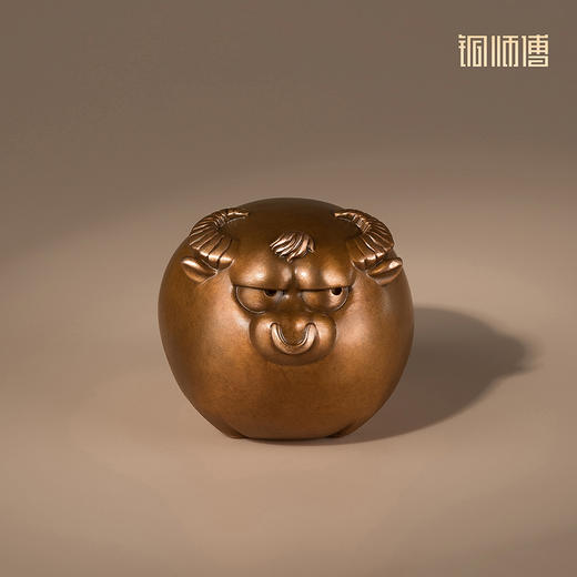 铜师傅《傲娇十二生肖》桌面创意生肖吉祥物紫铜摆件 家居装饰品 商品图1