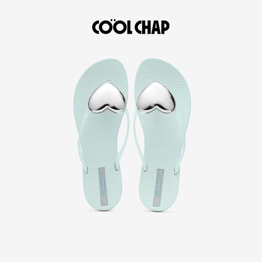 coolchap 嘭嘭爱心系列凉拖 商品图5