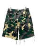 男款迷彩毛边短裤lv009 商品缩略图1
