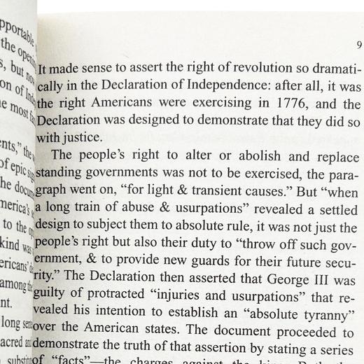 独立宣言与美国宪法 英文原版书籍 The Declaration of Independence 美国历史英文版 进口书 商品图2