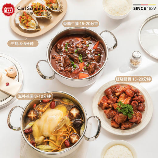 德国cs卡尔史密特小可爱系列3L高压120kp快锅 商品图7