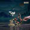 铜师傅《鹤桃同春》客厅装饰品铜摆件 送长辈领导祝寿生日礼物 商品缩略图4