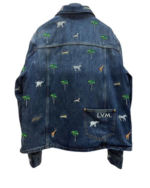 男款刺绣牛仔外套la 商品图1