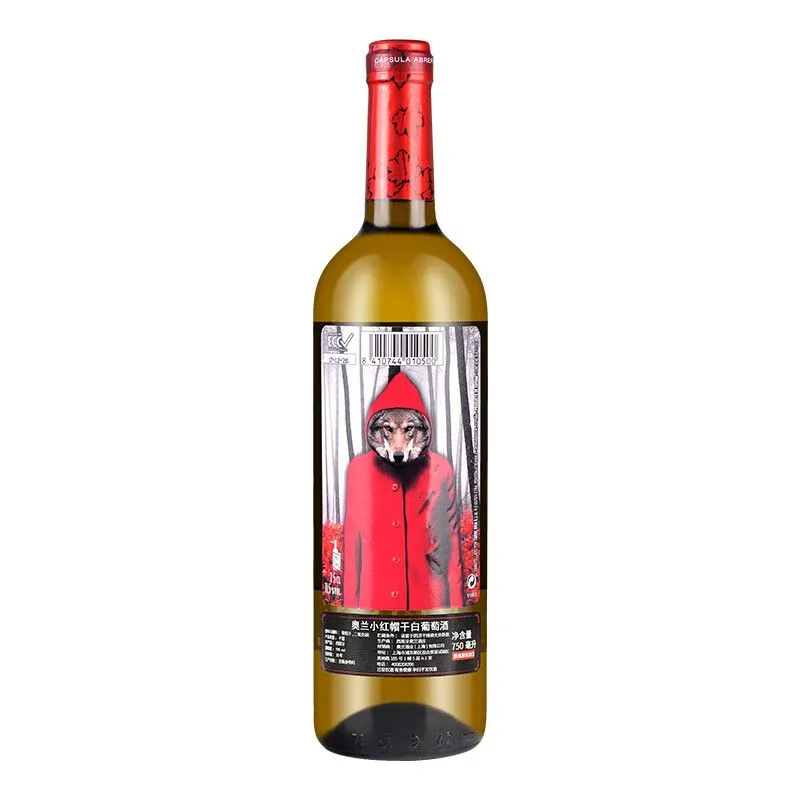 2023年新日期小红帽干白，酒精度11度，整箱750ml*6瓶，畅销网红产品。