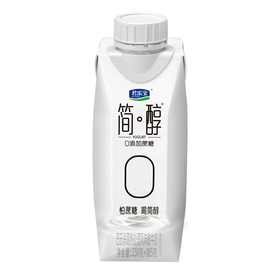 君乐宝250g简醇0蔗糖酸牛奶