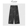 PanYiXiu/潘依绣 土耳其进口绵羊皮琥珀流光时髦阔腿休闲裤D5916 商品缩略图1