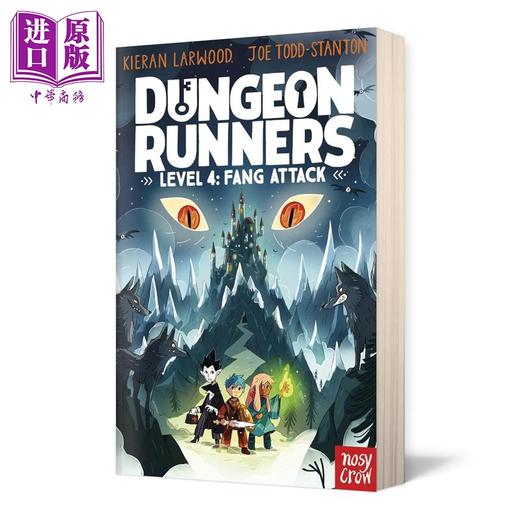 【中商原版】奔跑者4 Dungeon Runners Fang Attack 英文原版 儿童文学 黑白插图小说 奇幻冒险故事 进口童书 9岁以上 商品图1