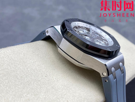 LS爱彼皇家橡树离岸型26470计时系列"大象灰" 全新升级版 陶瓷圈口 男士腕表 商品图4