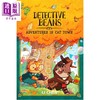 【中商原版】豆子侦探2 Detective Beans Adventures in Cat Town 英文原版 儿童漫画 充满冒险和趣味的侦探推理故事 图画小说 商品缩略图0