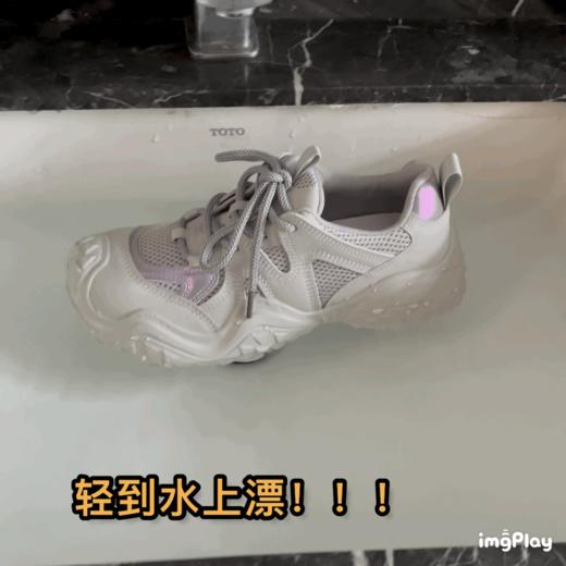 纪华菲超轻透气丑萌大头系带登山鞋  26Y04105- 商品图3