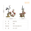 铜师傅《鹤桃同春》客厅装饰品铜摆件 送长辈领导祝寿生日礼物 商品缩略图5