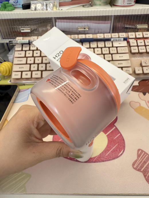 【夏日必备 风扇系列】外出手持水风扇 家庭触摸停立式智能风扇 过滤桌面风扇 商品图2