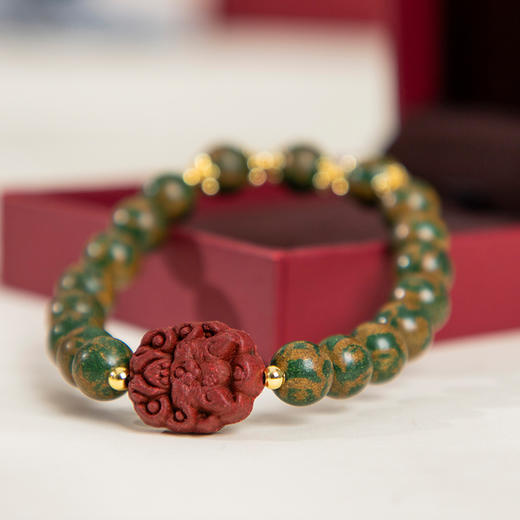 热卖！艾香舒络 合香珠手串！宫造 金缕含翠合香珠手串 “”随身艾灸师” 春夏适宜 商品图13