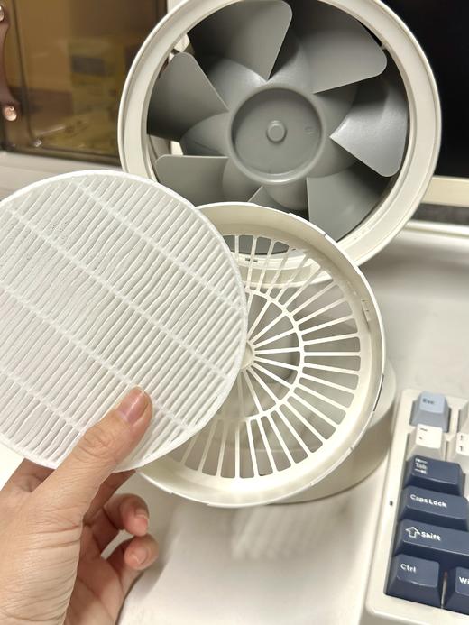 【夏日必备 风扇系列】外出手持水风扇 家庭触摸停立式智能风扇 过滤桌面风扇 商品图10