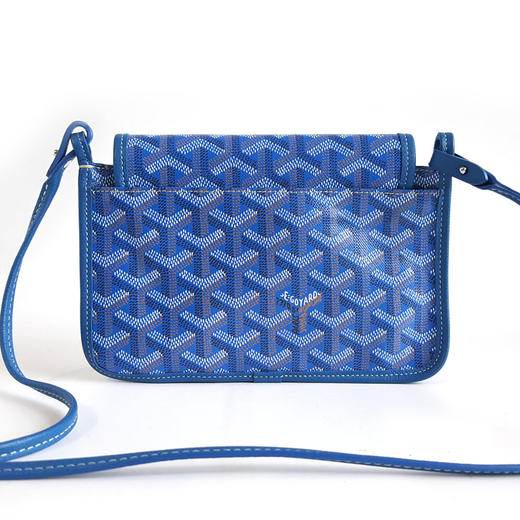 【95新】GOYARD戈雅蓝色老花Plumet信封包单肩包女士120426TJ01 商品图2