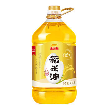 金龙鱼 食用油  优+稻米油6.18L 谷维素 植物甾醇 /粮油调味 /食用油 /稻米油 商品图5