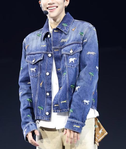男款刺绣牛仔外套la 商品图3